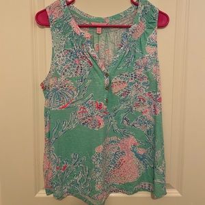 Lilly Pulitzer Fansea Essie Top